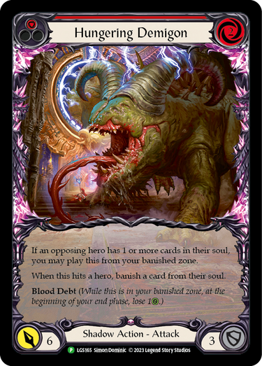 Hungering Demigon (Red) (Promo)